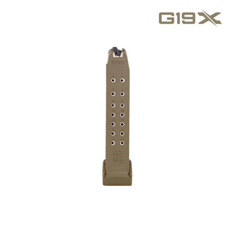 CARREGADOR GLOCK G19X 19 TIROS