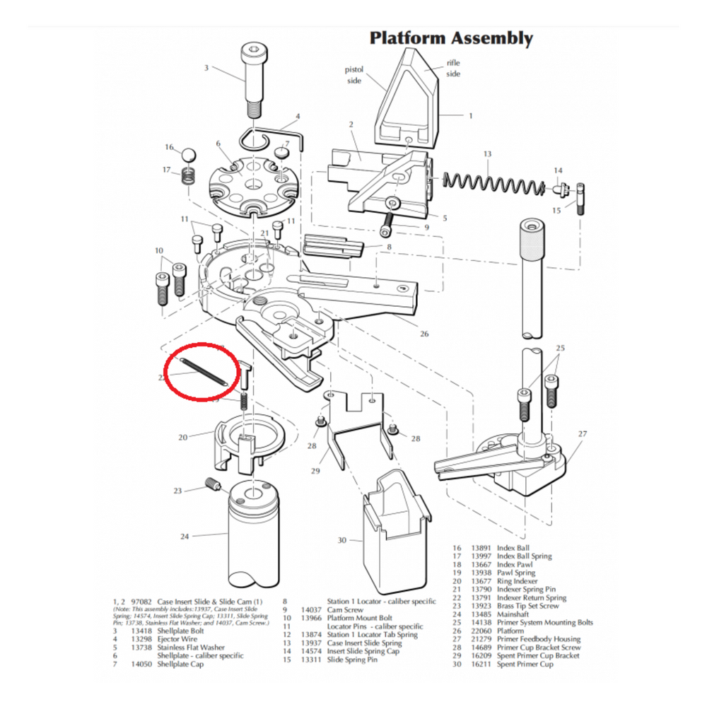 DILLON 650 750 INDEX SPRING 13791