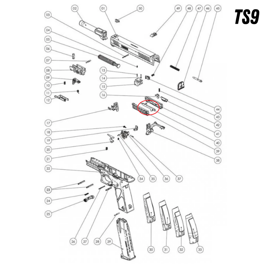 PERCURSSOR ALIVIADO TS9 2.5 LBS KPP