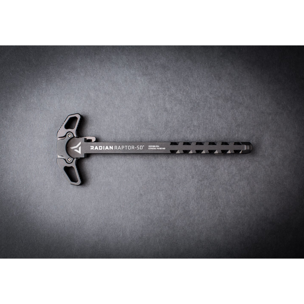 CHARGING HANDLE RADIAN RAPTOR  SD AMBIDESTRO BLK