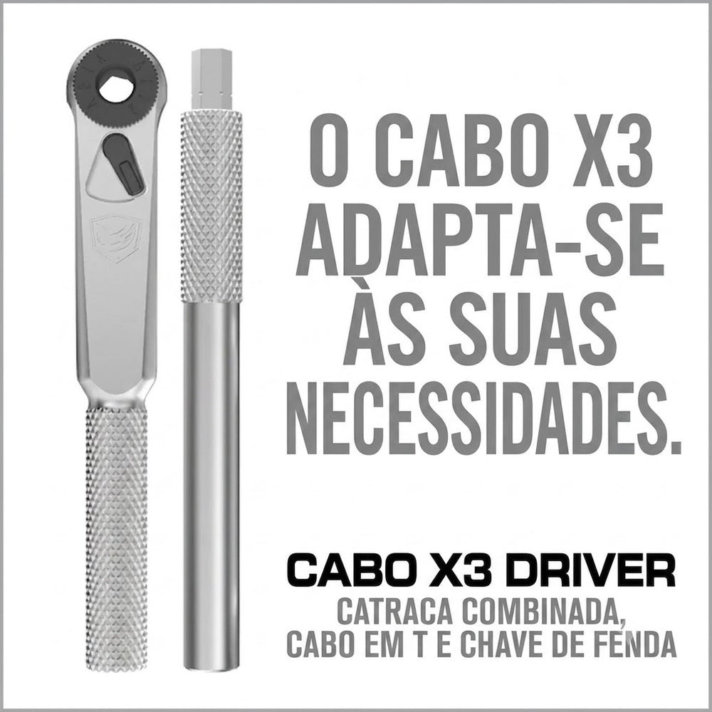 CONJUNTO ARMEIRO X3 DRIVER 57B REAL AVID AVX3GBS57