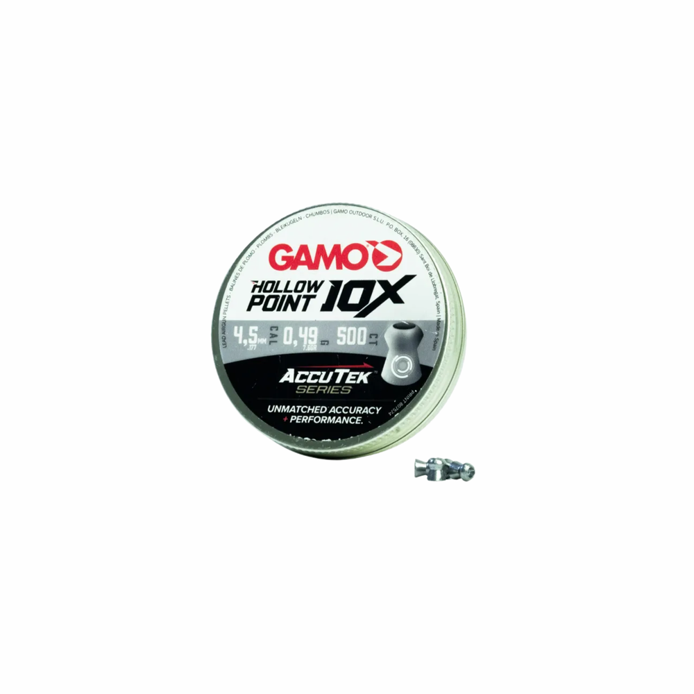 CHUMBINHO GAMO HOLLOW POINT 10X ACCU 500 4.5MM