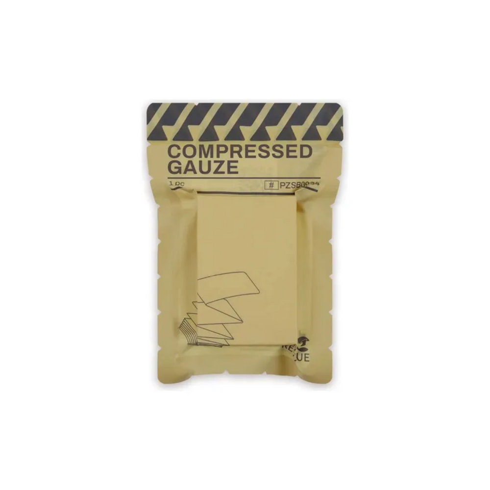 KIT 2 GAZE COMPRIMIDA ESTERELIZADA RHINO RESCUE