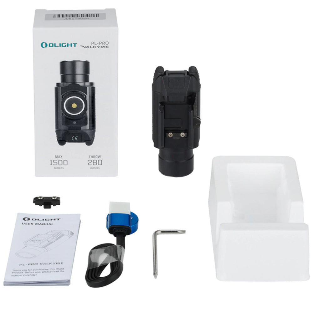 LANTERNA PISTOLA PL-PRO 1500 LM BLK OLIGHT