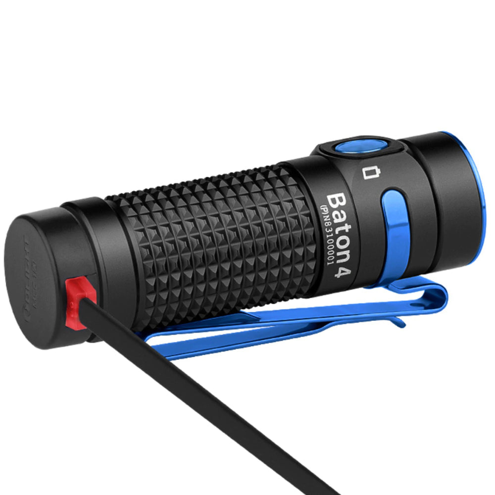 LANTERNA OLIGHT BATON 4 BLACK PREMIUM