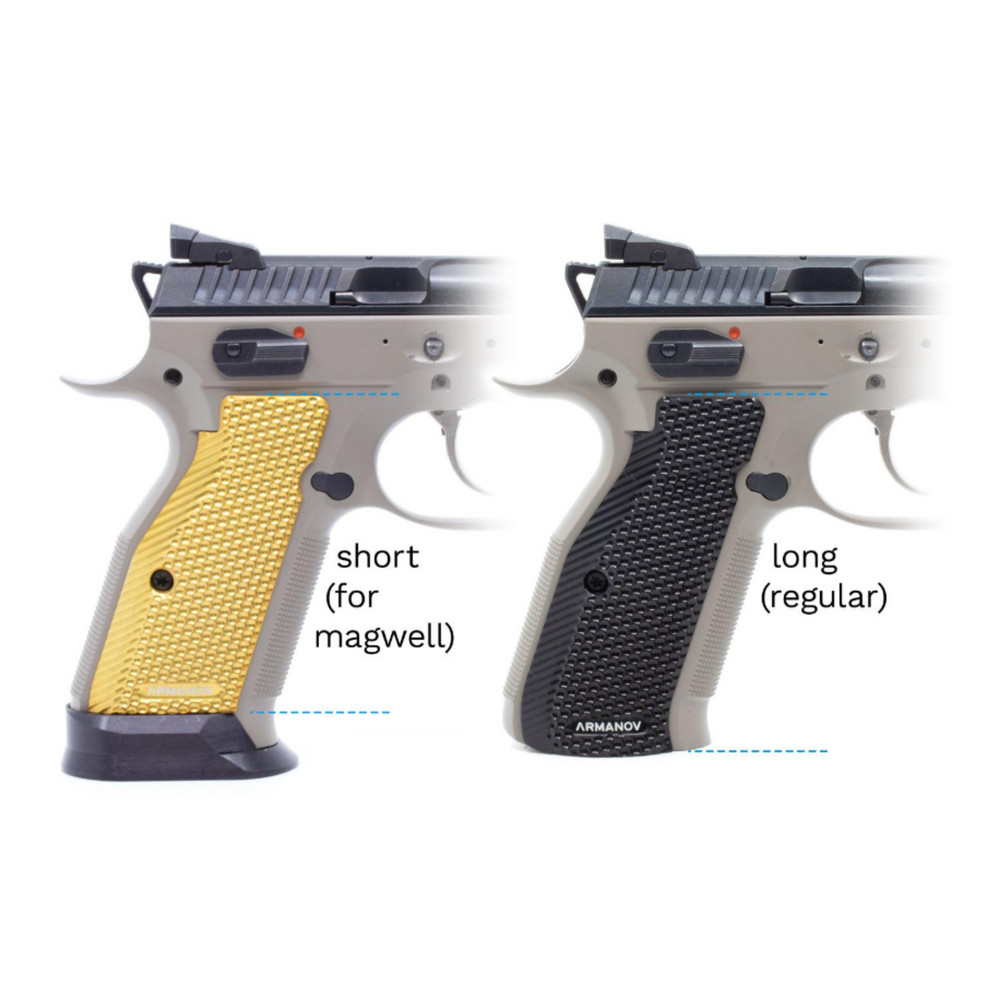 ARMANOV SPIDERGO PISTOL GRIP CZ SHADOW 2 LONG M ORANGE