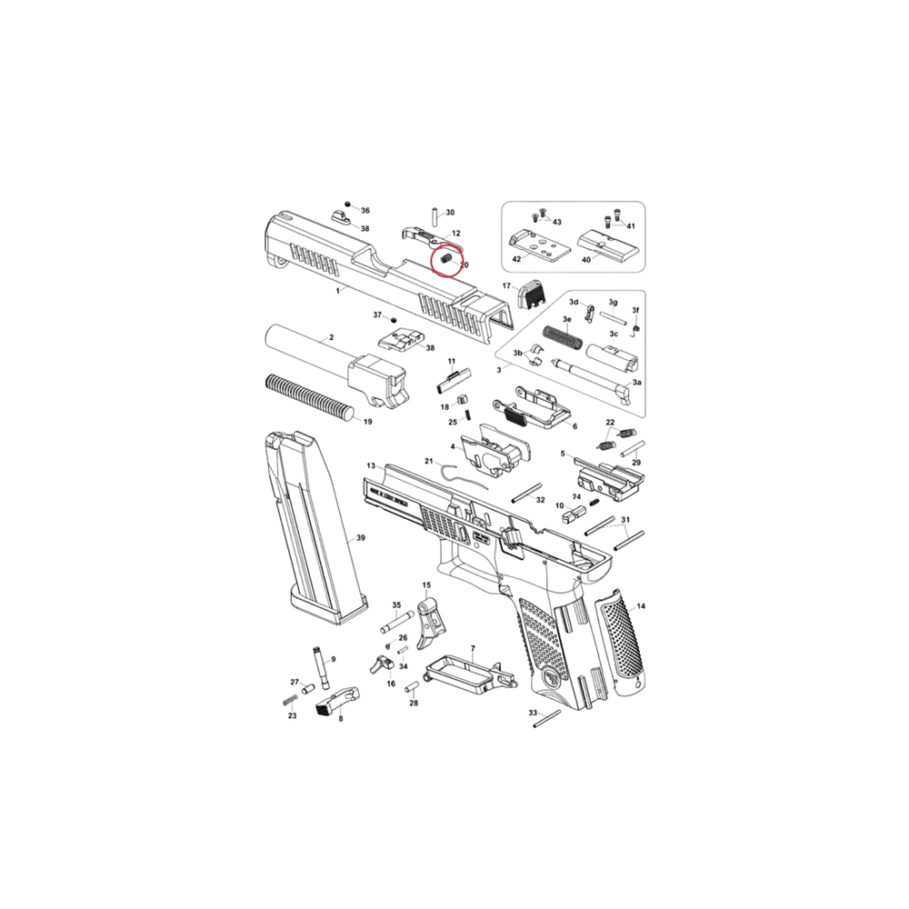 ET MOLA EXTRATOR CZ P10
