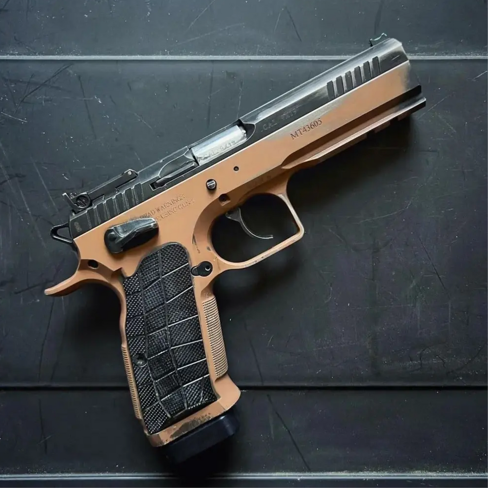LOK GRIP TANFOGLIO SF PALM SWELL GRIDLOK  VERMELHO