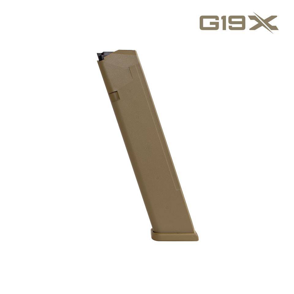 CARREGADOR GLOCK OEM 24RD FDE