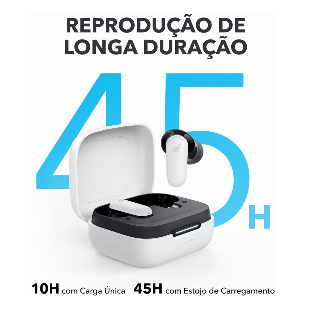 ABAFADOR SOUNDCORE ELETRONICO BRANCO