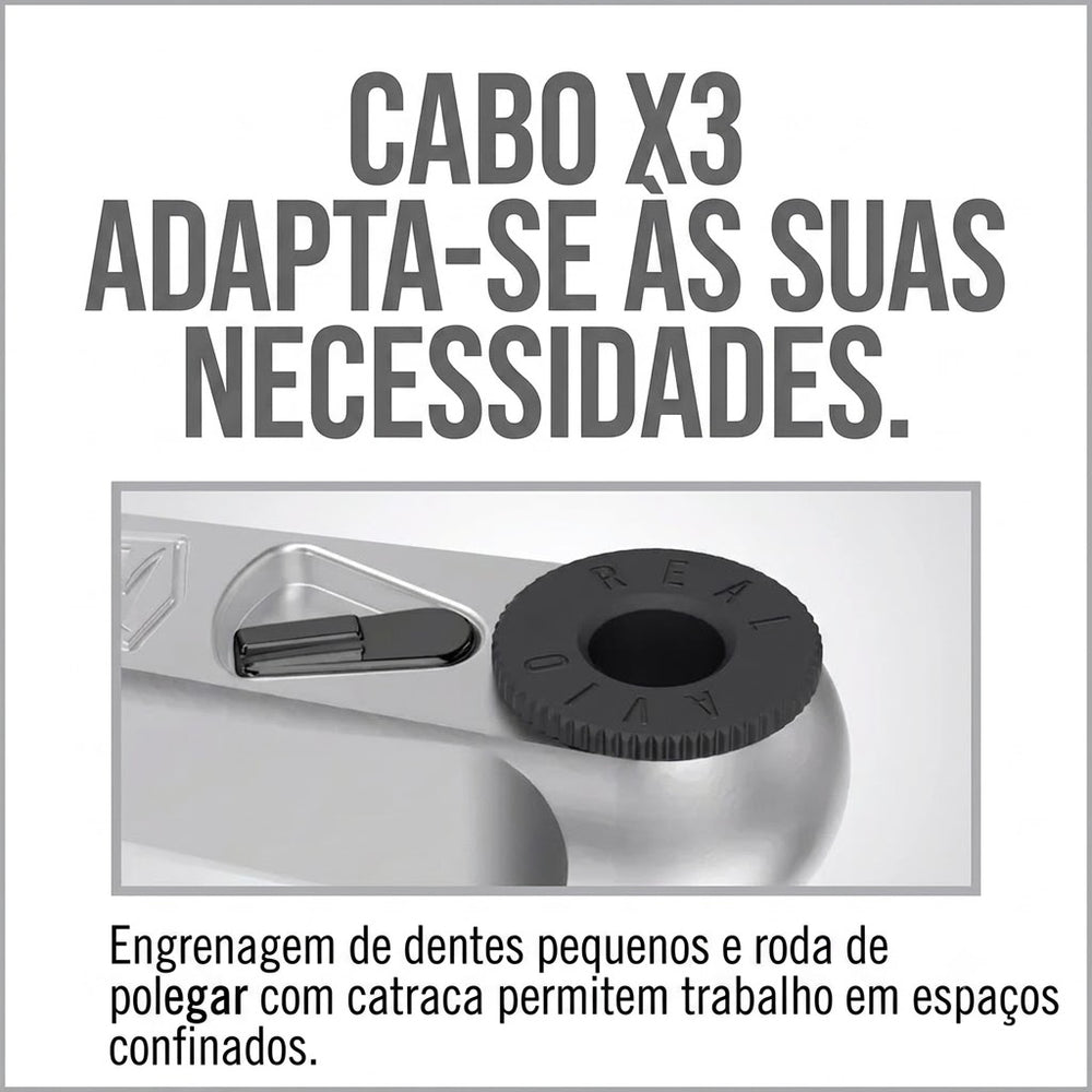 CONJUNTO ARMEIRO X3 DRIVER 13B PRECISAO REAL AVID AVX3GBS13
