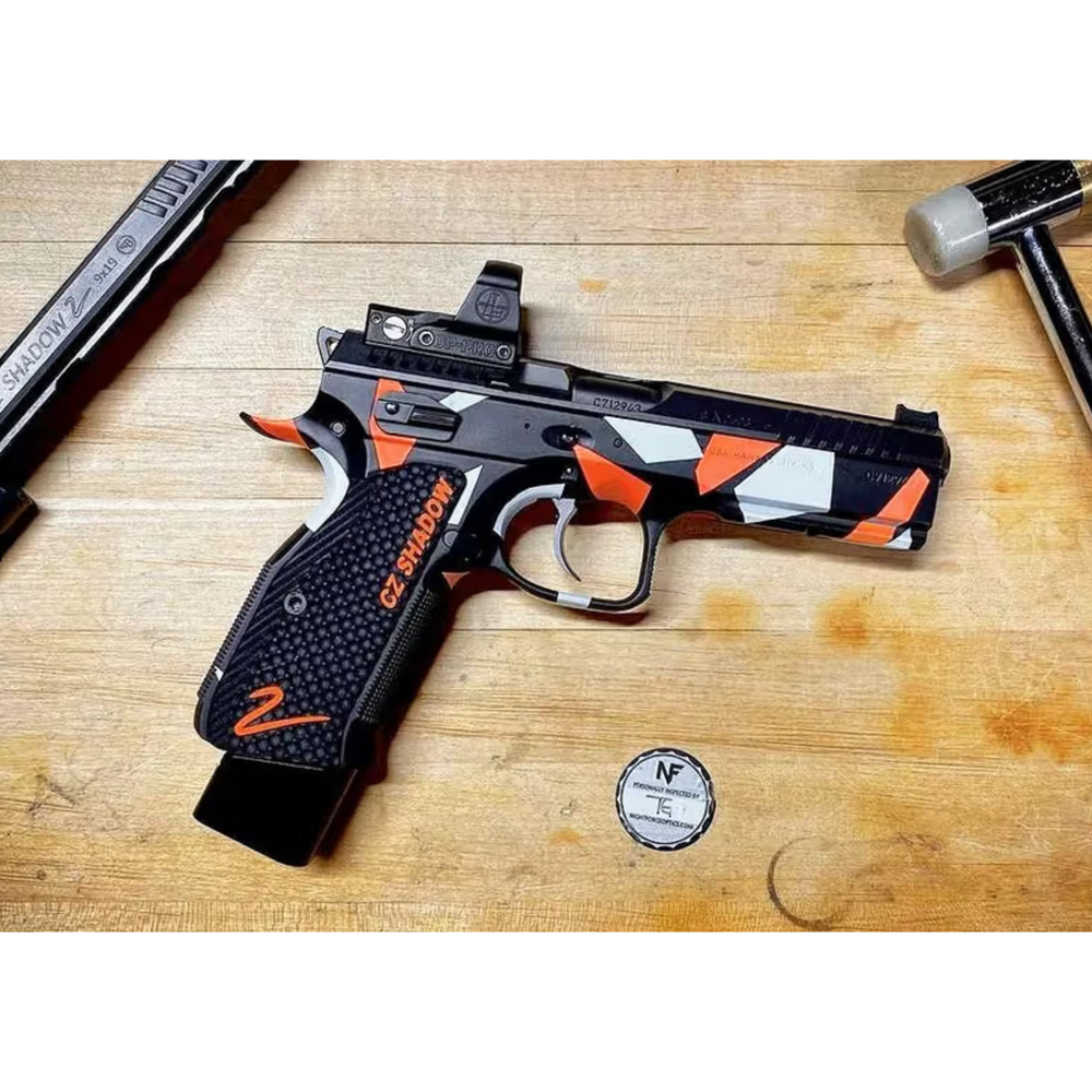 LOK GRIP SHADOW 2 THIN BOGIES BLK/OR