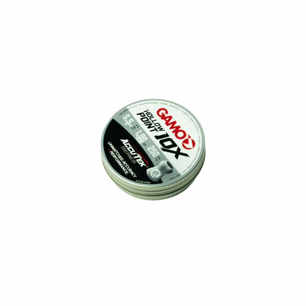 CHUMBINHO GAMO HOLLOW POINT 10X ACCU  250 5.5MM