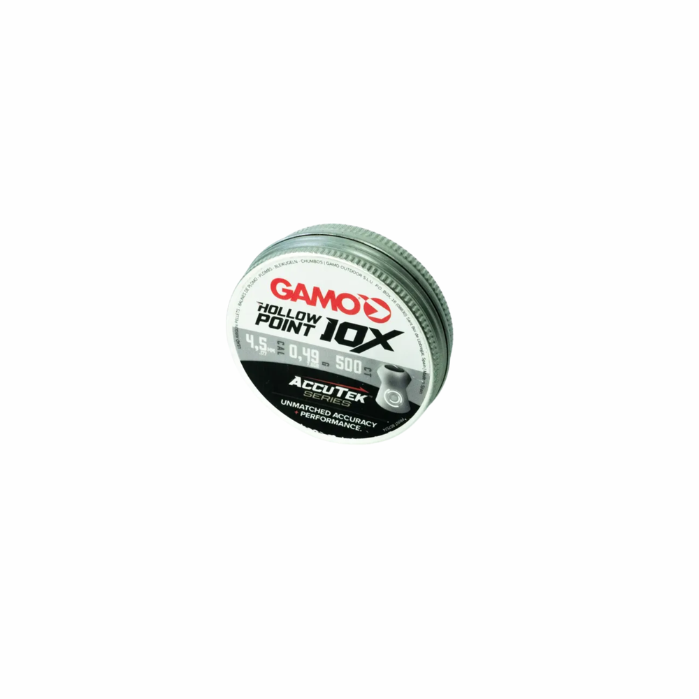 CHUMBINHO GAMO HOLLOW POINT 10X ACCU 500 4.5MM