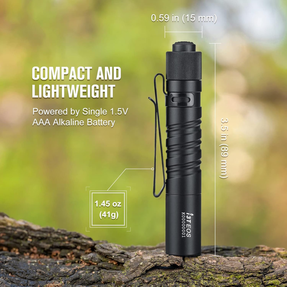 LANTERNA OLIGHT I3T EOS BLK 180 LUMENS