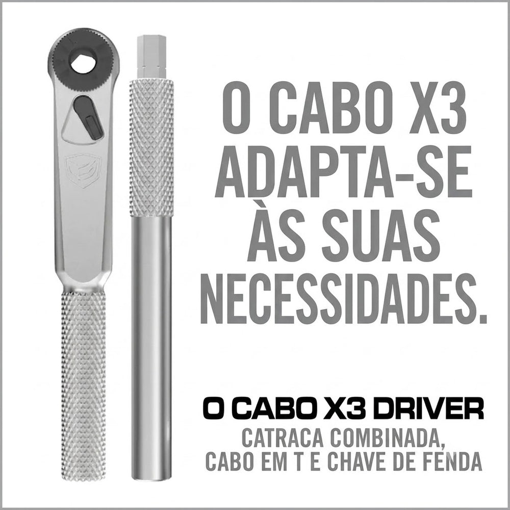 CONJUNTO ARMEIRO X3 DRIVER 13B PRECISAO REAL AVID AVX3GBS13