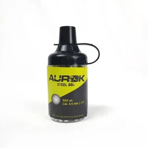 BOLINHA STEEL BBS 4.5 MM CROMADA 500 UN