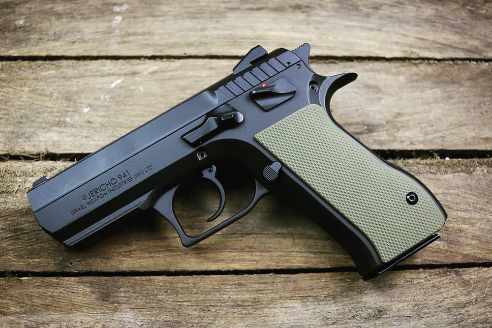 LOK GRIP JERICHO 941 EAGLE CHECKERED FDE