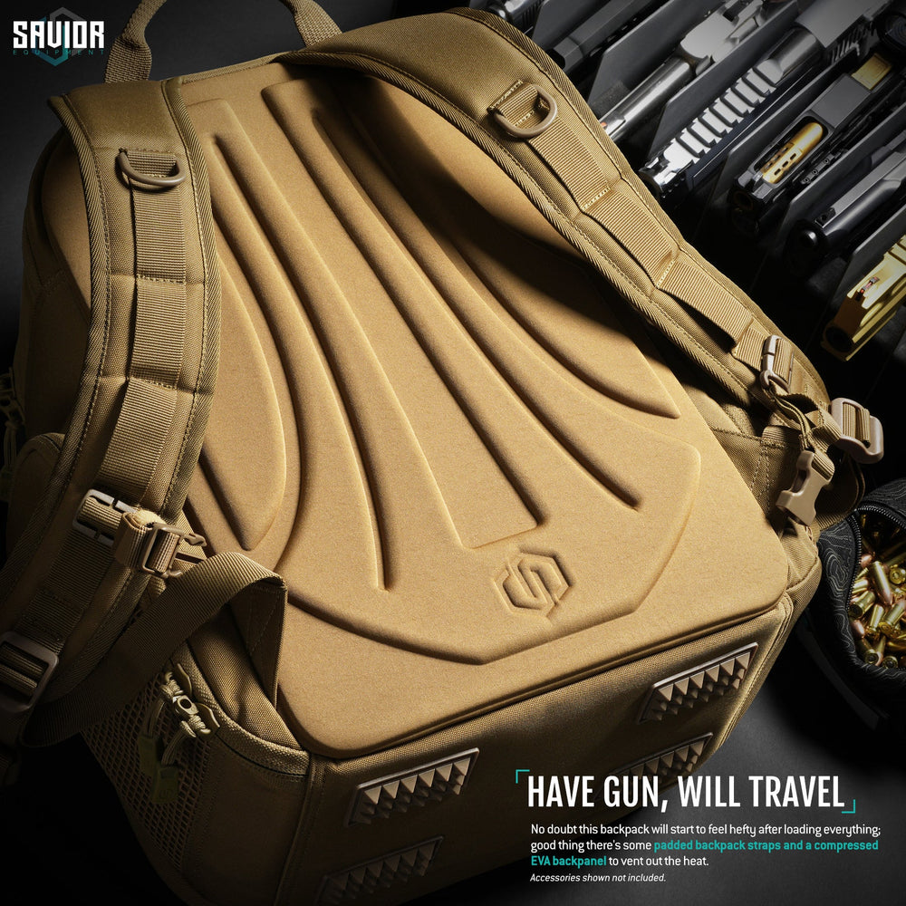 MOCHILA SAVIOR SEMA RIGIDA TIRO ESPORTIVO FDE