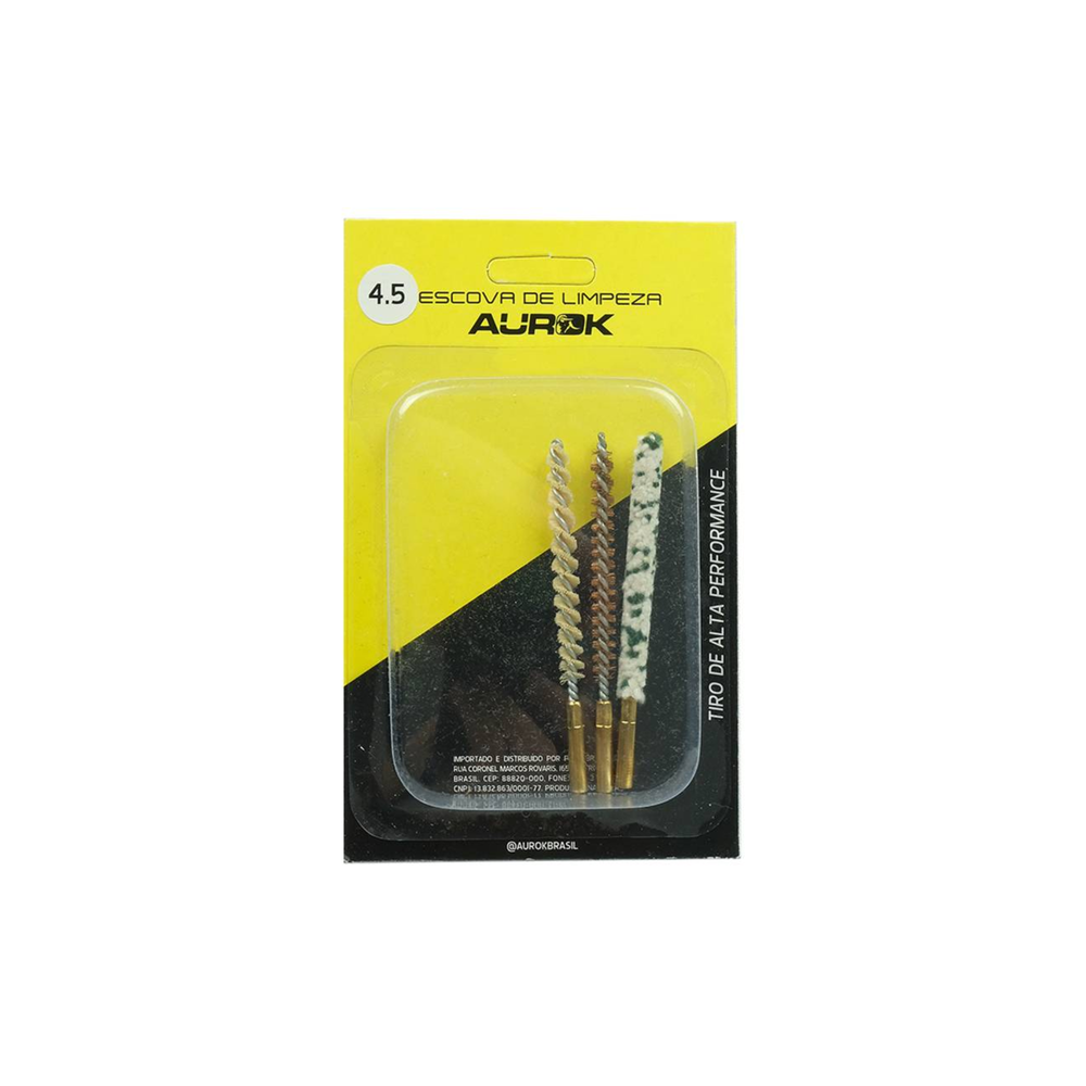 ESCOVAS FELTRO LATAO NYLON CAL. 4.5MM