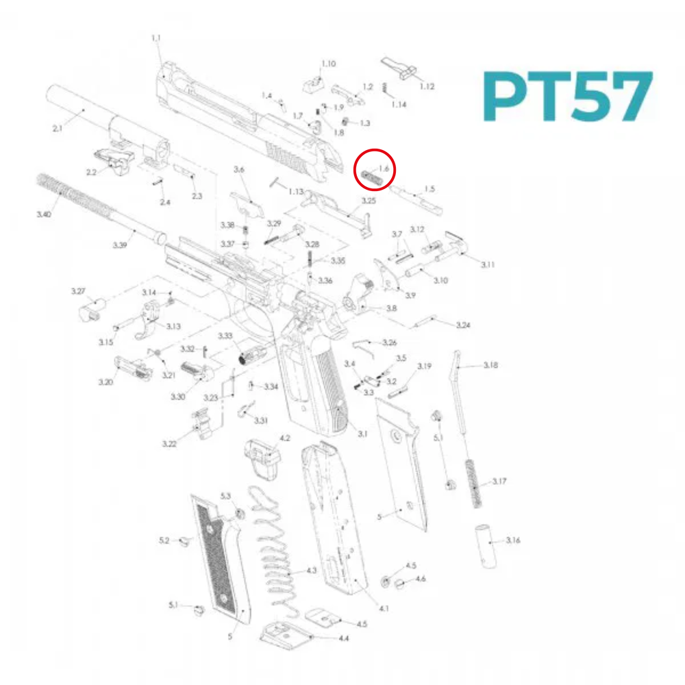 MOLA DO PERCUSSOR TH PT