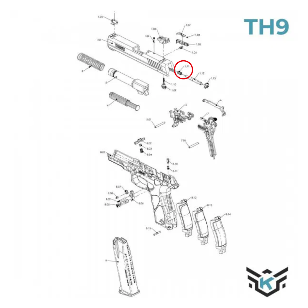 MOLA DO PERCUSSOR TH PT
