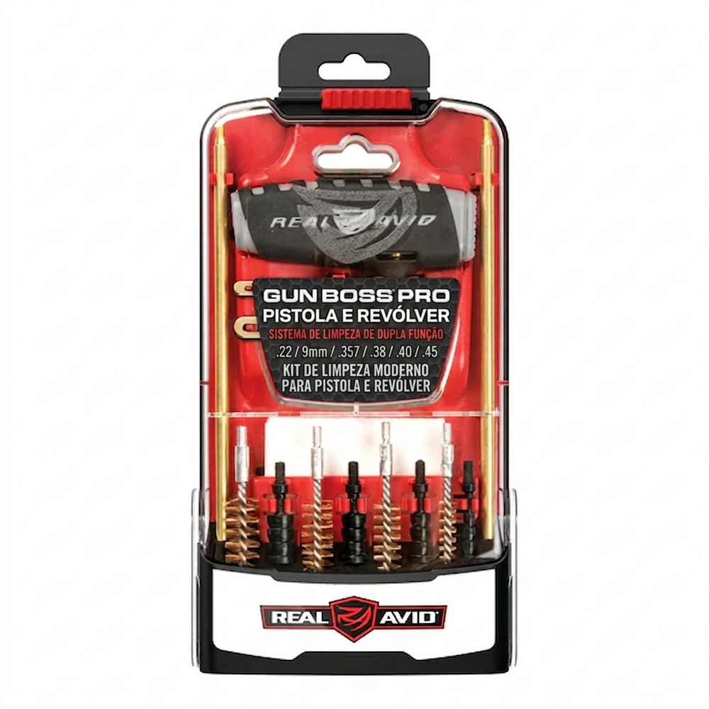 KIT LIMPEZA REAL AVID BOSS PRO UNIVERSAL PISTOLA