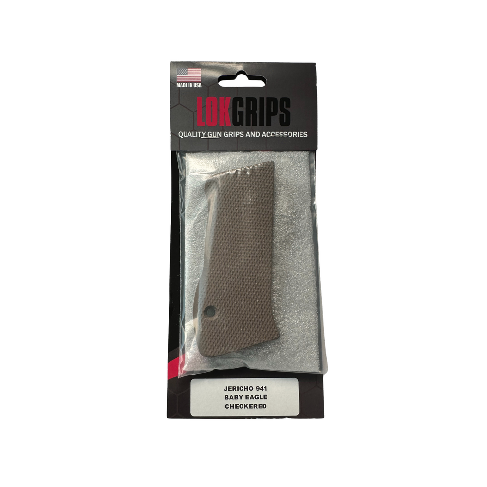 LOK GRIP JERICHO 941 EAGLE CHECKERED FDE