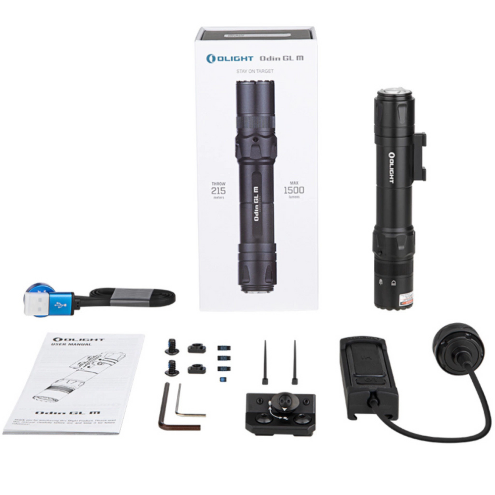 LANTERNA OLIGHT ODIN GL M 1500 LUMENS LASER