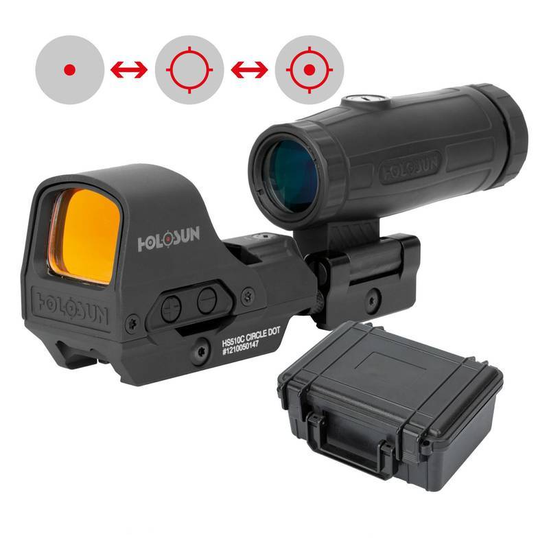 KIT RED DOT MIRA HS510C E MAGNIFIER HM3X HOLOSUN