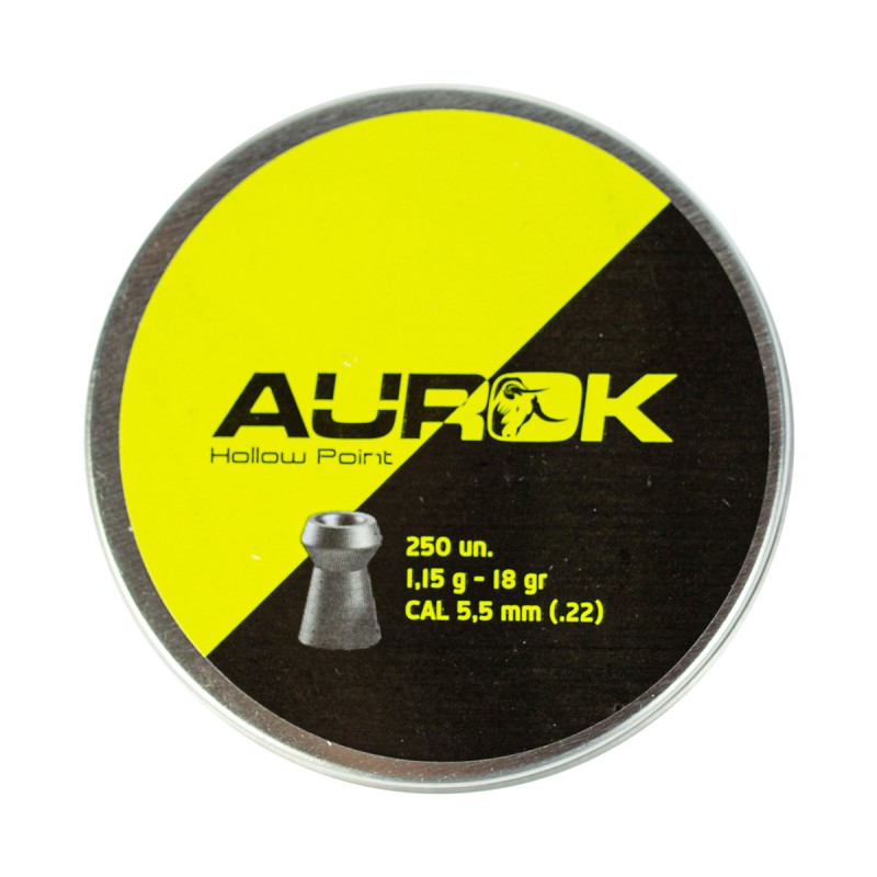 CHUMBINHO  AUROK HOLLOW POINT 250 5,5 MM