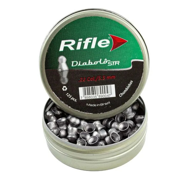 CHUMBINHO RIFLE 5,5 MM C/125