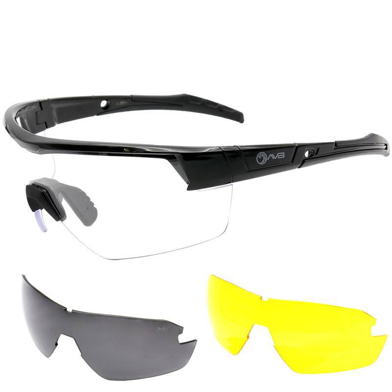OCULOS PROTECAO BALISTICO PRETO