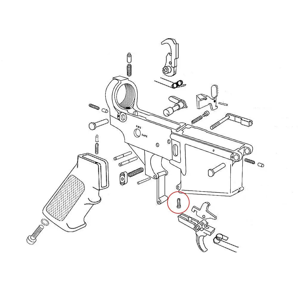 ET MOLA DESCONECTOR AR15