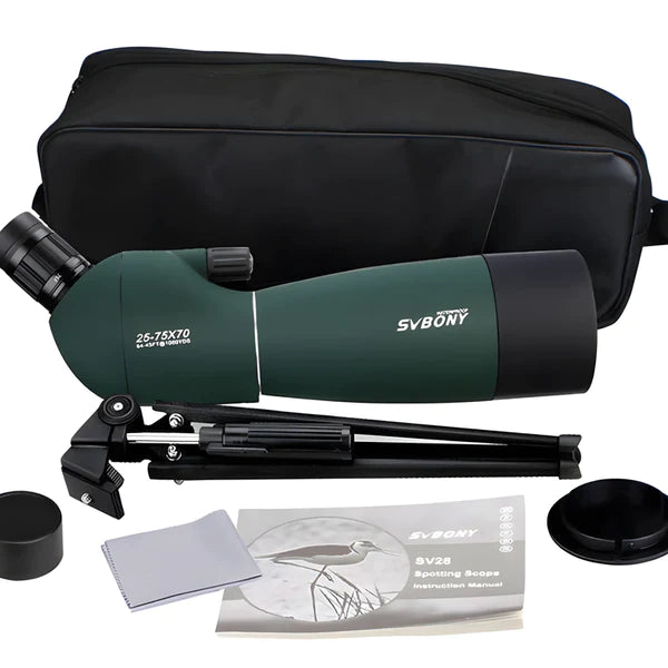 SPOTTING SCOPE SVBONY  25-75X70