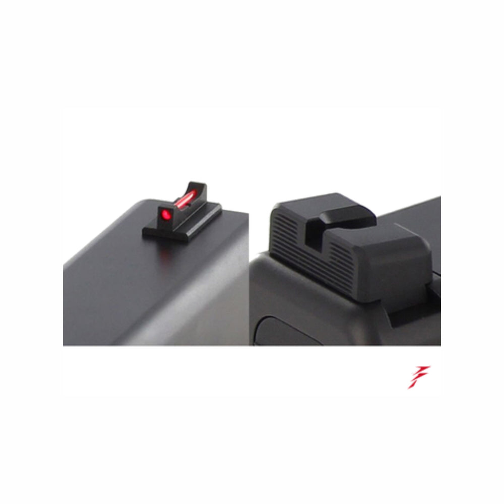 CONJUNTO MIRA FIBRA FIXA GLOCK MOS DAWSON 310-260