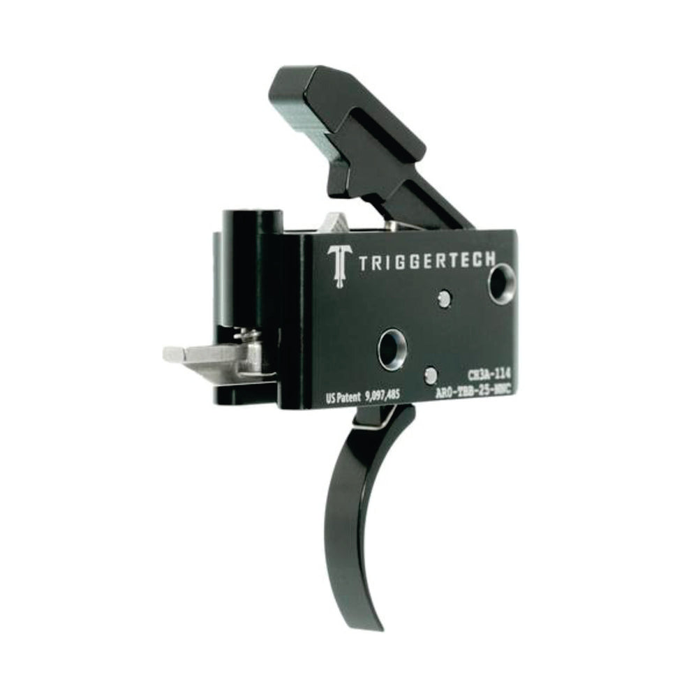 GATILHO TRIGGERTECH AR15 ADAPTAVEL CURVO PRETO