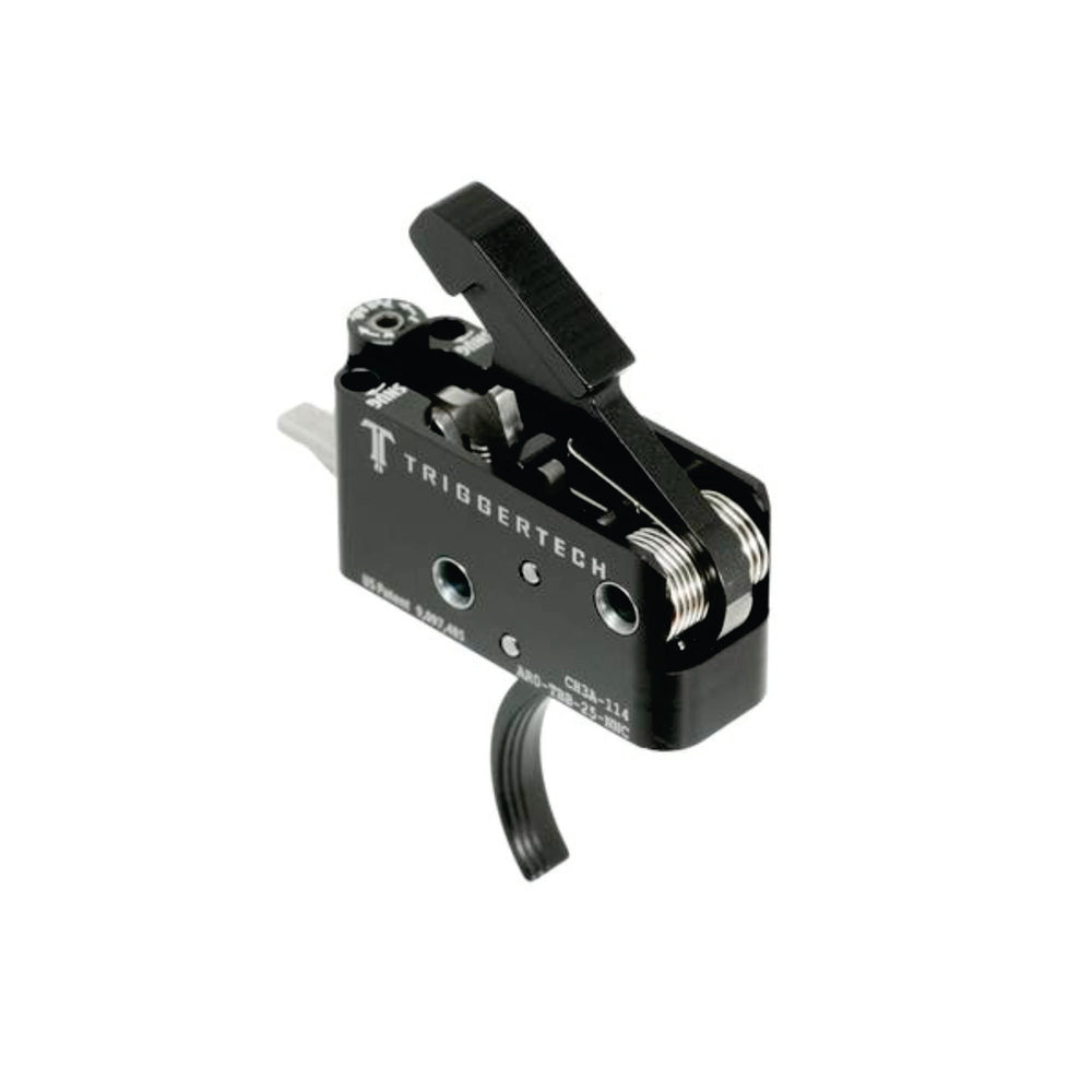 GATILHO TRIGGERTECH AR15 ADAPTAVEL CURVO PRETO