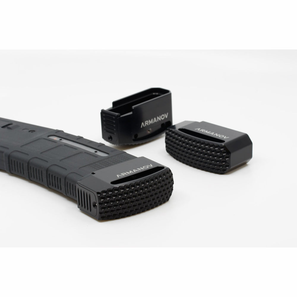 ARMANOV BASE PAD PMAG AR15 +5RD BLK
