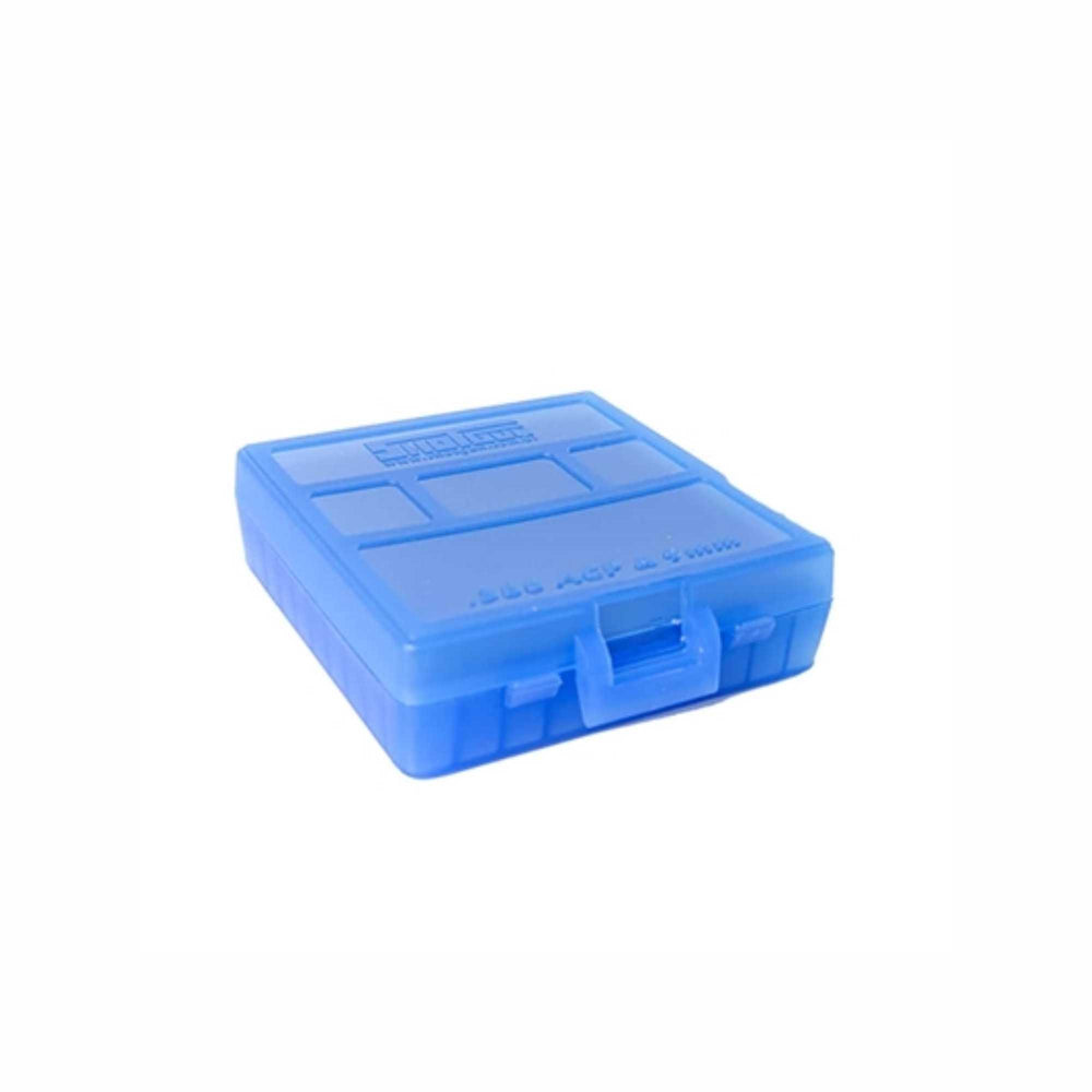 CAIXA STG PARA 100 CARTUCHOS CAL 380/9MM AZUL