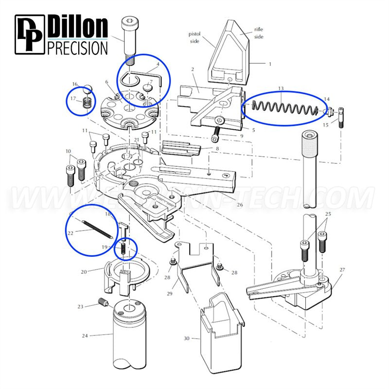ET KIT MOLAS DILLON XL650