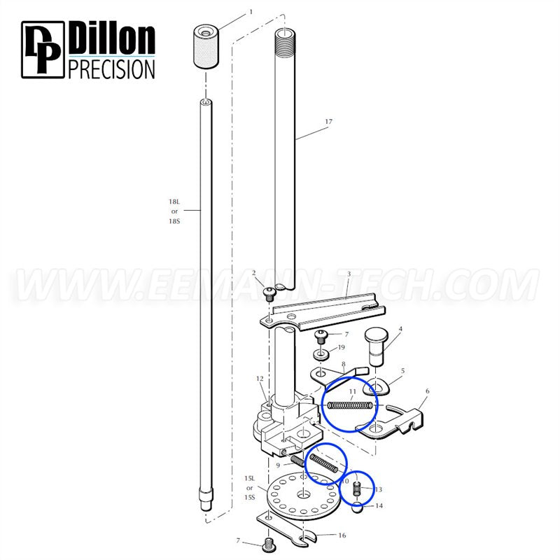 ET KIT MOLAS DILLON XL650