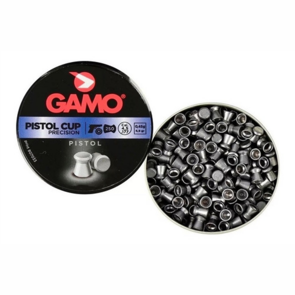 CHUMBINHO GAMO PISTOL CUP 4,5MM  250 UN