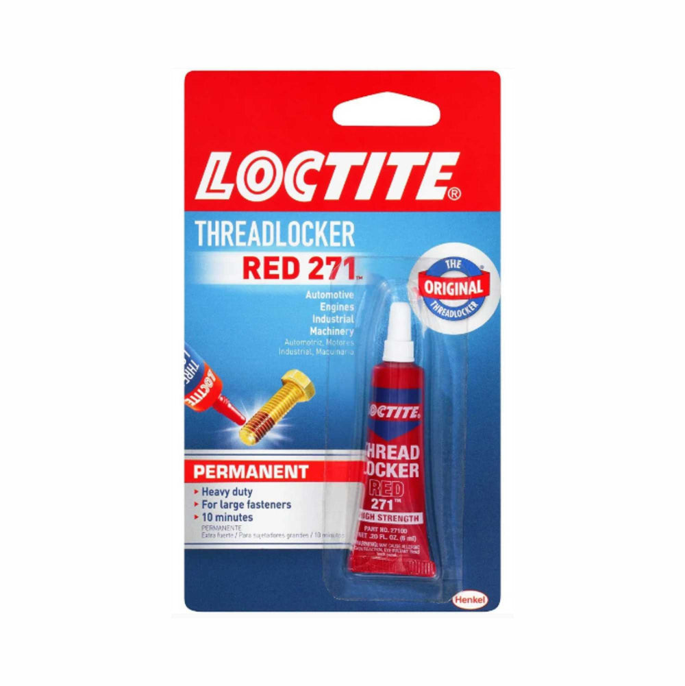 LOCTITE 271 RED TRAVA ROSCA ALTA RESISTENCIA 6ML