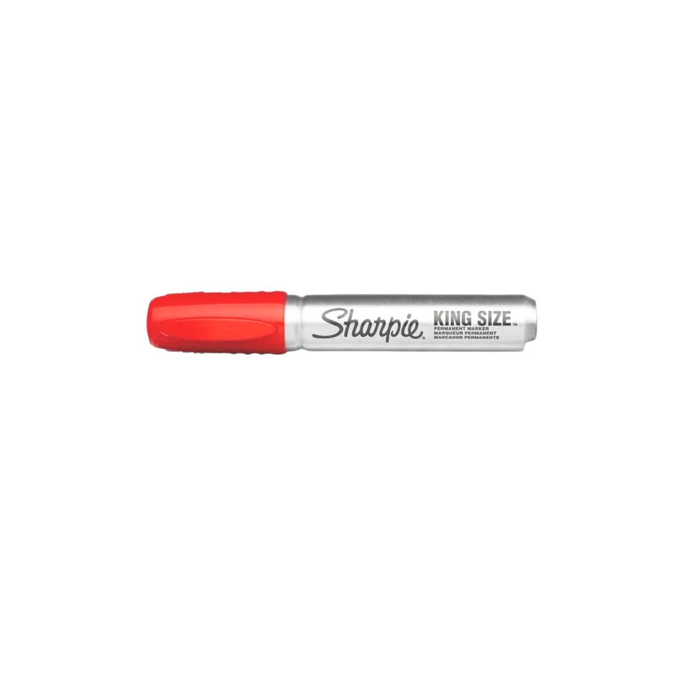 CANETA SHARPIE KING MARCADOR ESTOJO VERMELHO