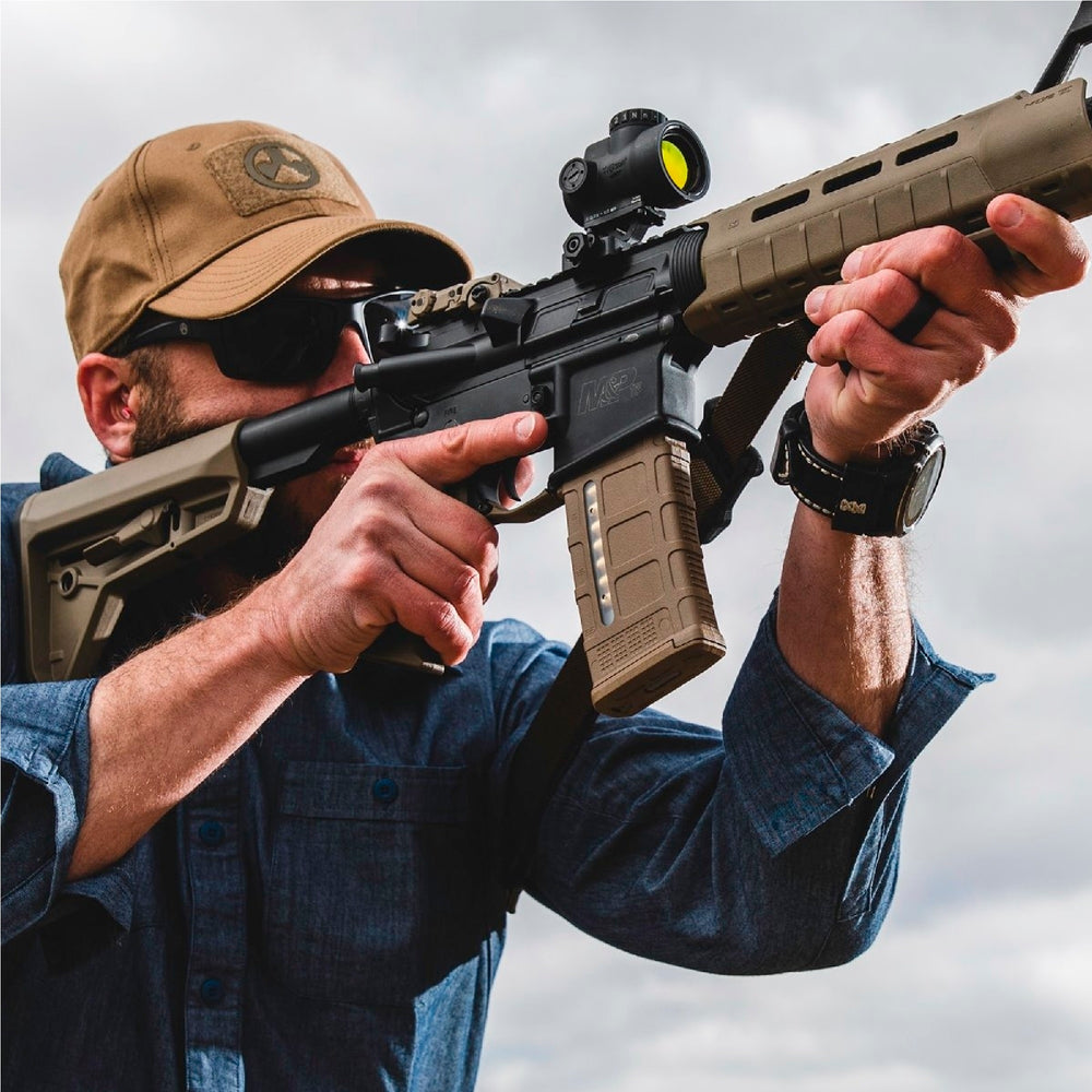 CARREGADOR MAGPUL PMAG M3 30RD PRETO COM JANELA