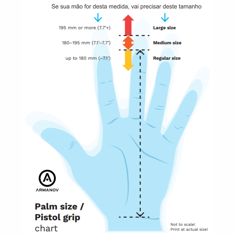 ARMANOV SPIDERGO PISTOL GRIP CZ SHADOW 2 LONG S PRATA