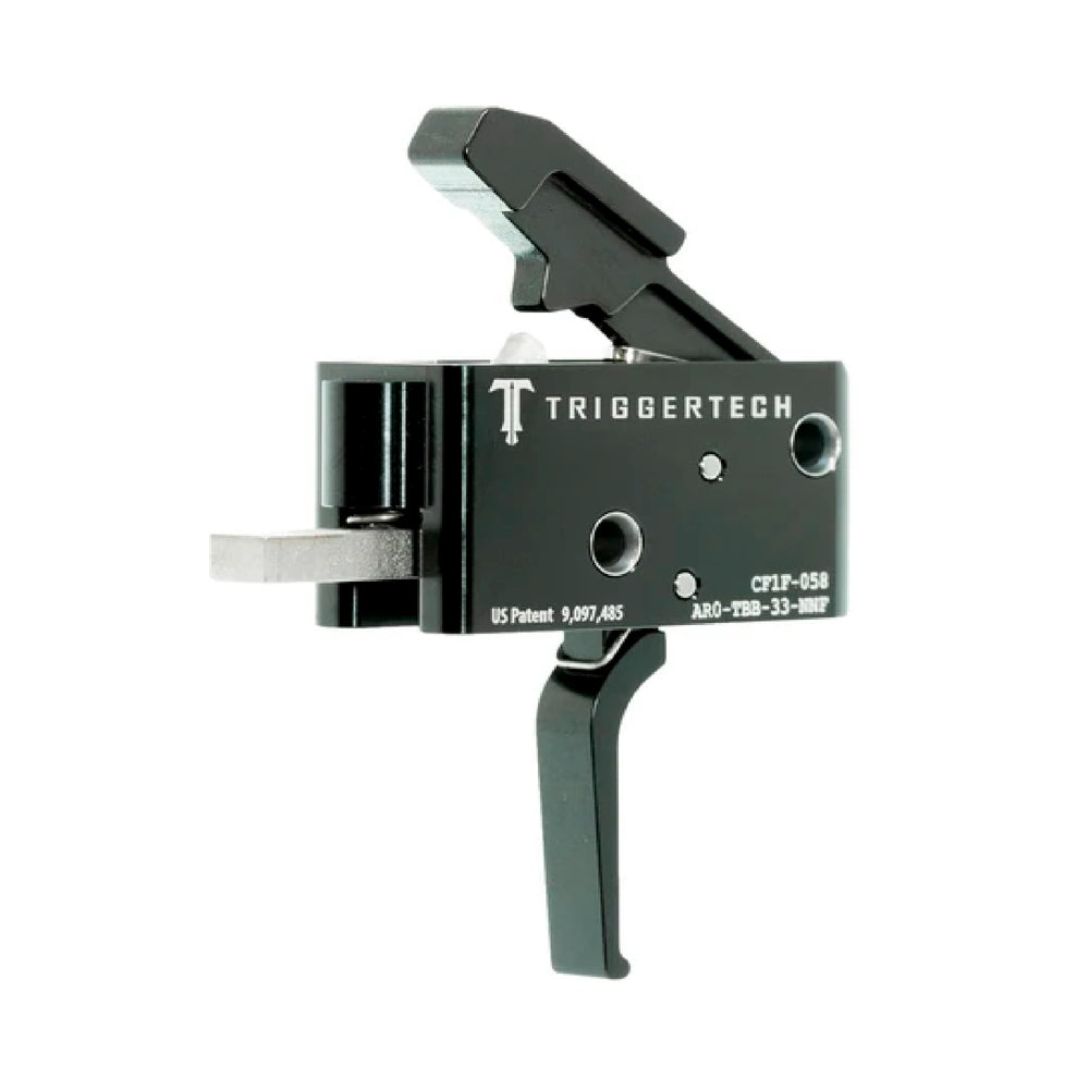 GATILHO TRIGGERTECH AR15 ADAPTAVEL FLAT PRETO