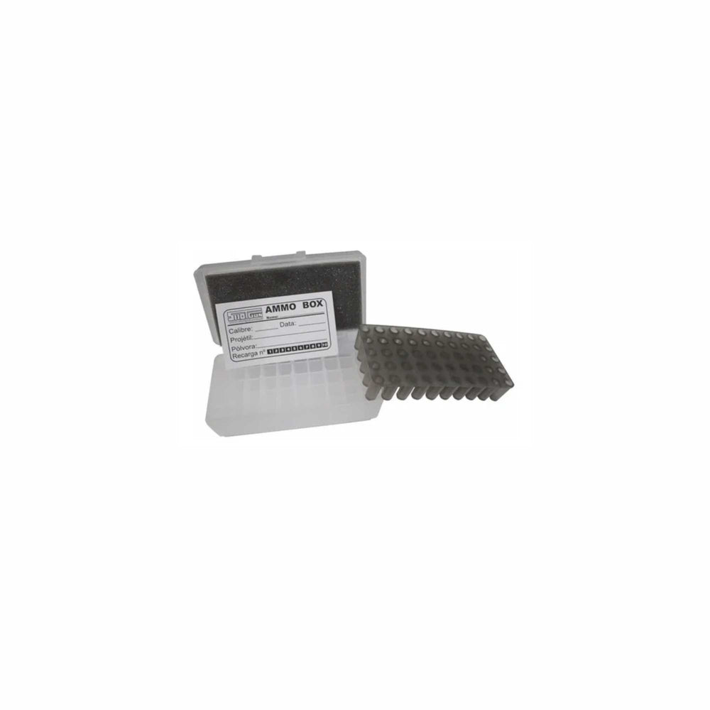 CAIXA STG PARA 50 CARTUCHOS CAL 380/9MM/22 BRANCA